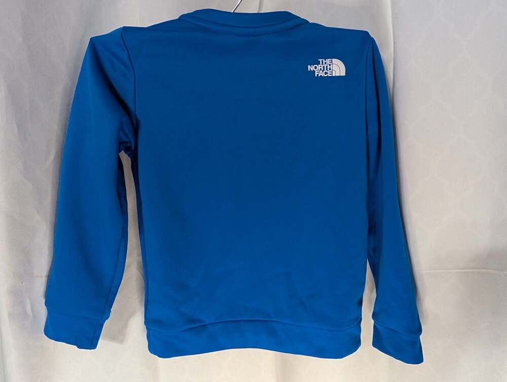 The North Face Toddler Youth Crewneck Sweatshirt Blue 4T/4B